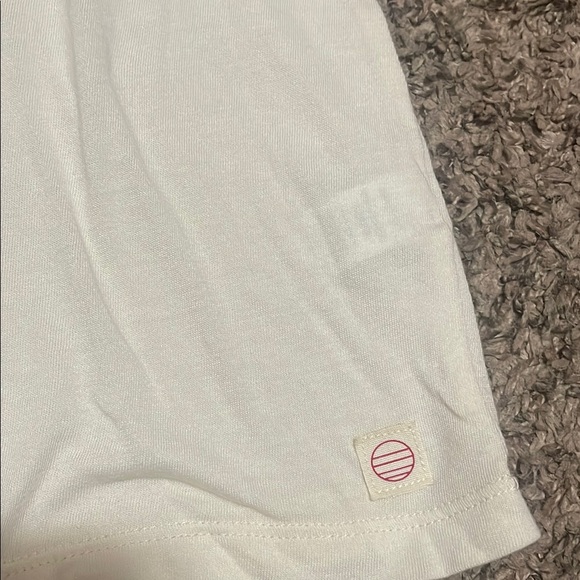 Marine Layer Stripe Green/Antique White Crewneck Tee - Picture 6 of 8